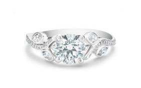 De Beers wedding rings