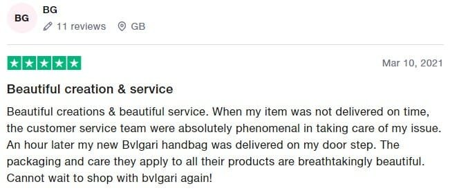 Bulgari necklaces reviews