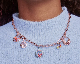 Link Chain Necklace (Pandora ME Rose Gold)