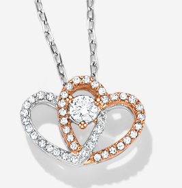 Kay Beautiful Heart Necklace in diamond