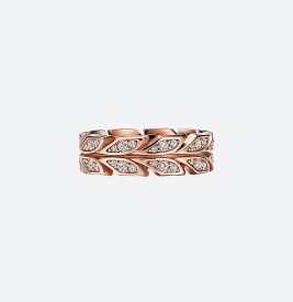 Tiffany Victoria® Vine Band Ring in Rose Gold 6 mm Wide