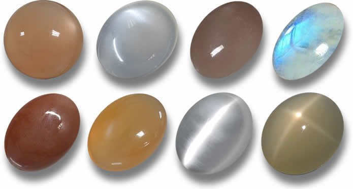 Moonstone Color Varieties