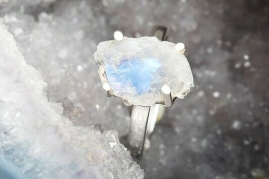 What is moonstone and what does it look like