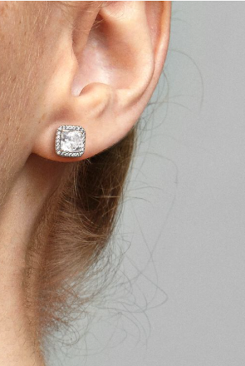 Pandora Sterling-Silver Round & Square Studs