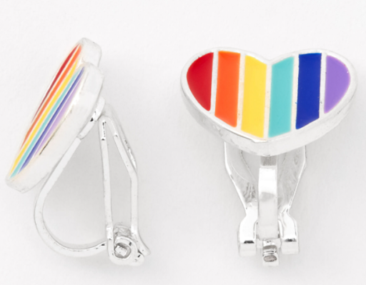 multicolor Claire’s studs