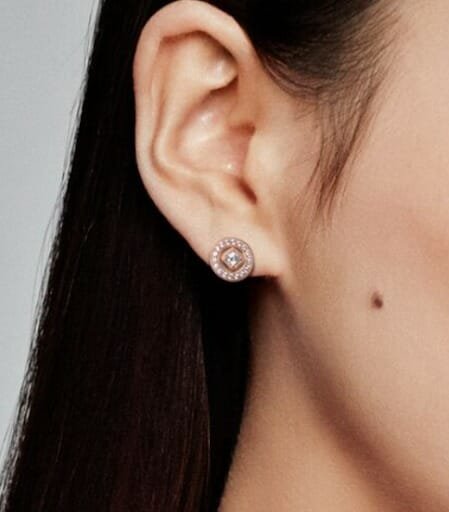 Pandora Vintage Circle Studs
