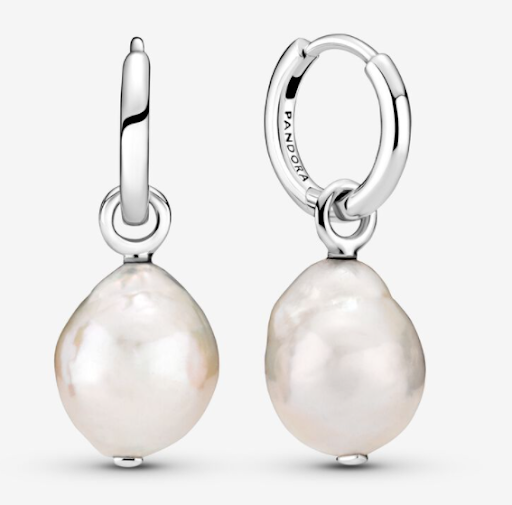 Pandora Pearl Earrings