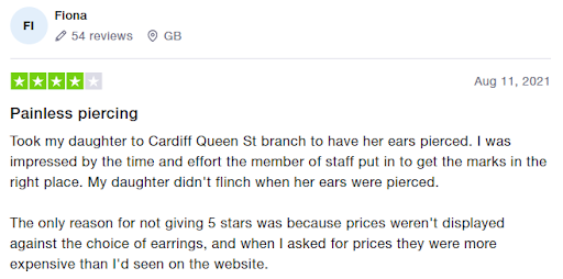 Earrings Reviews