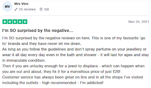 Swarovski Necklace reviews